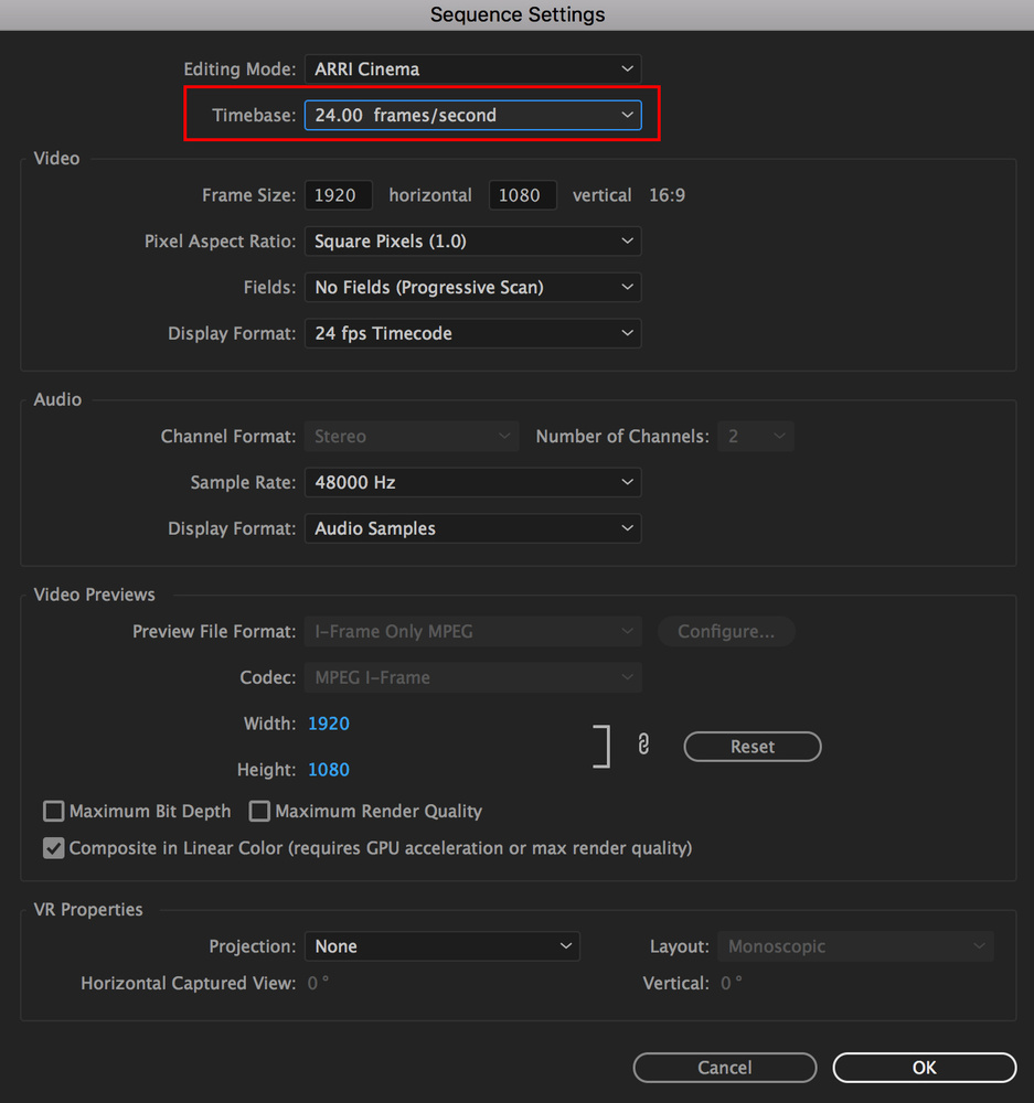 انتخاب فریم‌ریت مناسب