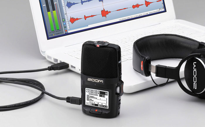 وصل کردن Zoom H2n به کامپیوتر