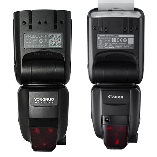 مقایسه فلش Yongnuo و کانن