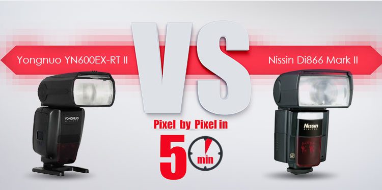 مقایسه فلاش Yongnuo YN600EX-RT II در برابر Nissin Di866 Mark II