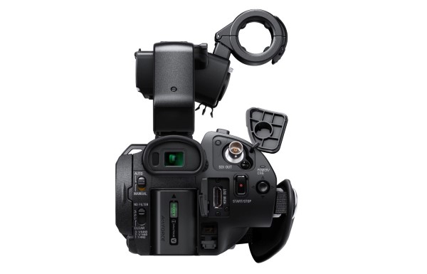 دوربین فیلم برداری سونی از نمای پشت