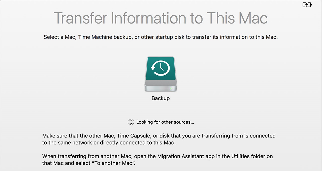انتقال اطلاعات از PC به Mac
