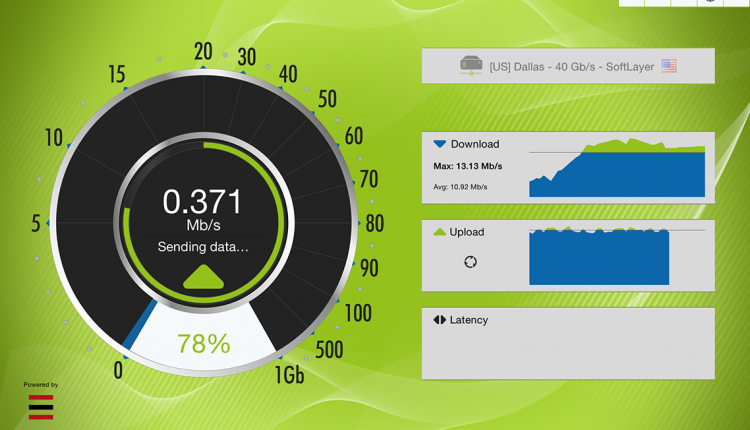 اپلیکیشن nPerf speed test