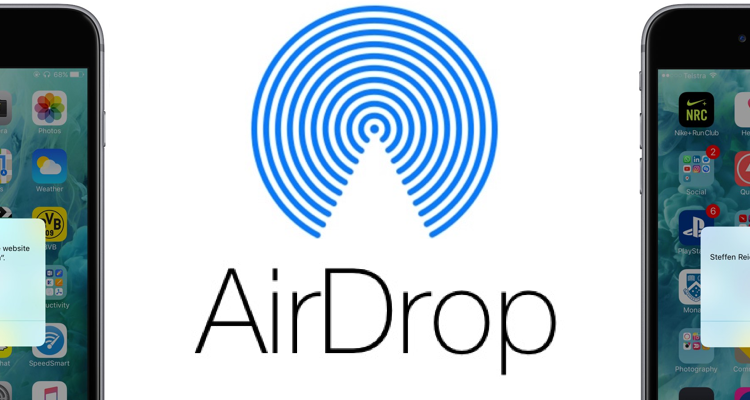راهنمای استفاده Airdrop