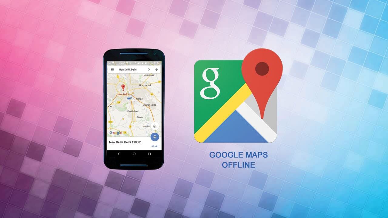 استفاده offline از google map