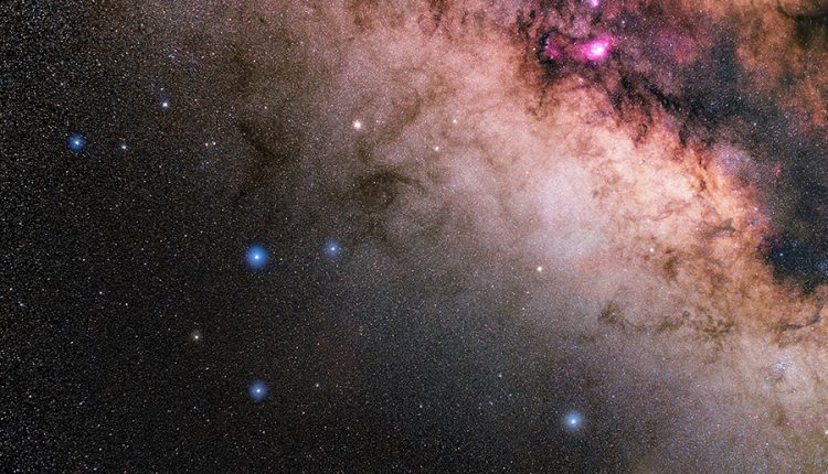 صورت فلکی قوس، عکس از امیرحسین ابوالفتح