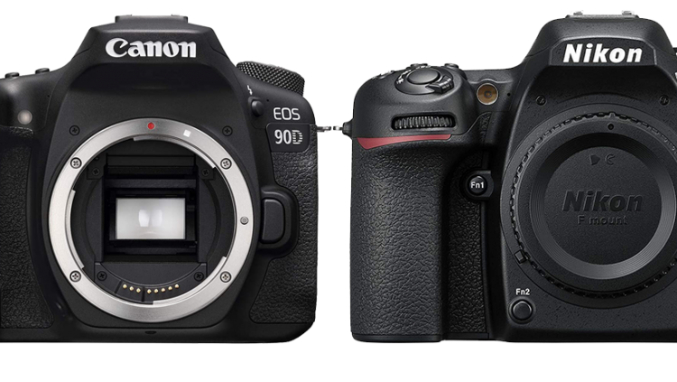 مقایسه دوربین های کانن 90D و نیکون D7500