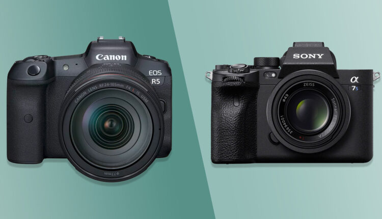 مقایسه سونی a7s iii و کانن r5