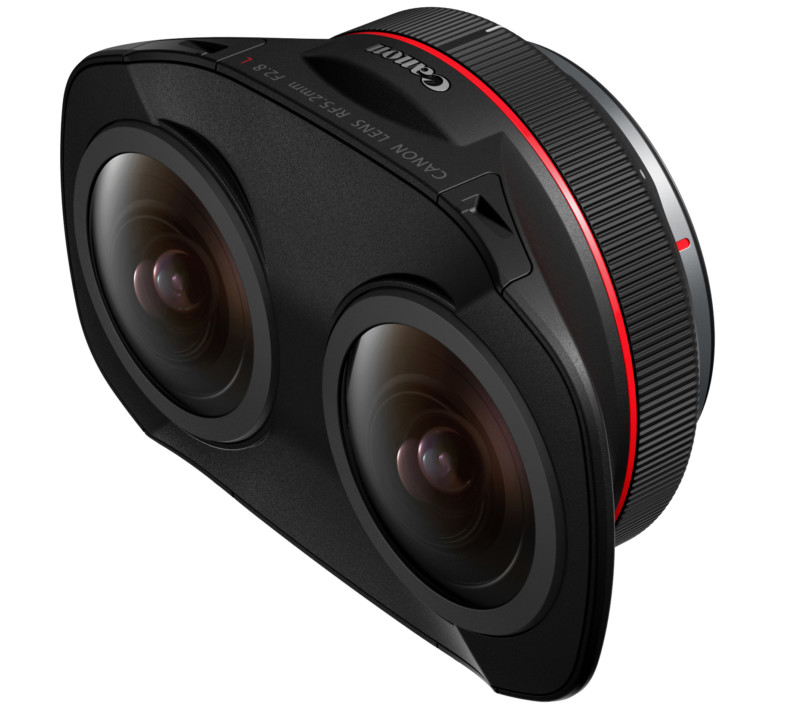 لنز سهبعدی واقعیت مجازی Canon RF 5.2mm f2.8L Dual Fisheye