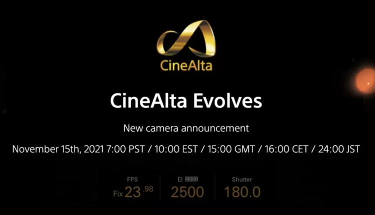 دوربین جدید سونی CineAlta