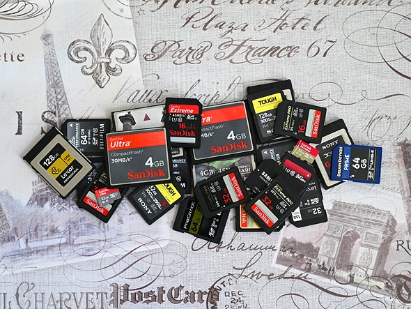 انواع کارت‌های حافظه