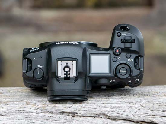 نمای از بالا دوربین R5