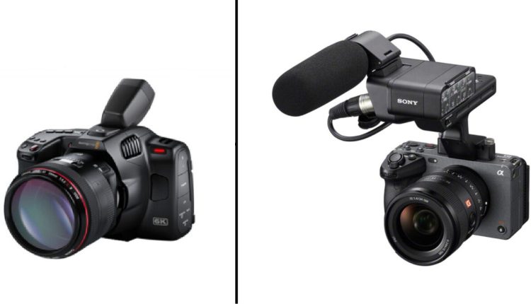 مقایسه دوربین‌های FX3 سونی با 6K Pro بلک مجیک
