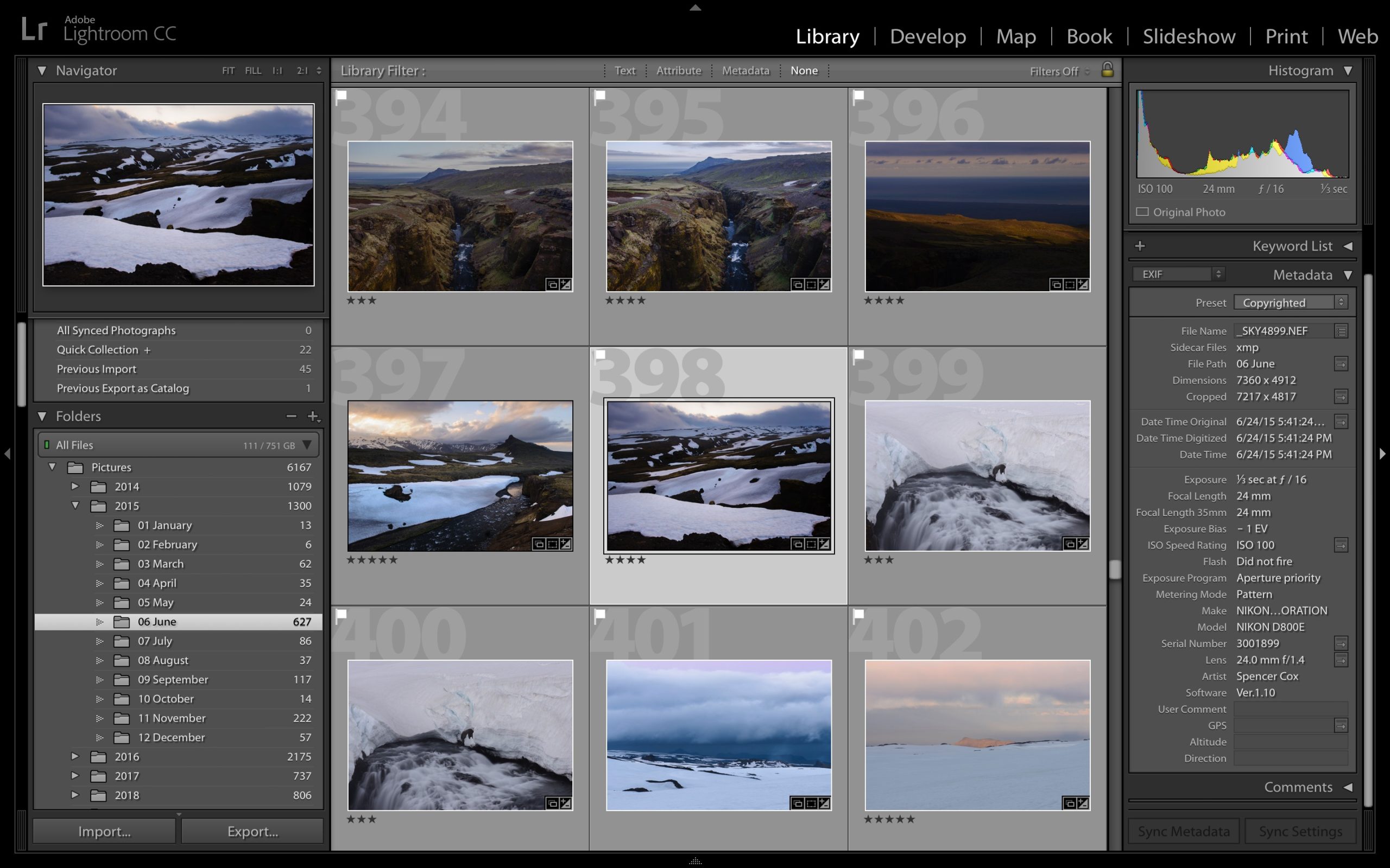 نظم‌دهی آرشیو تصاویر