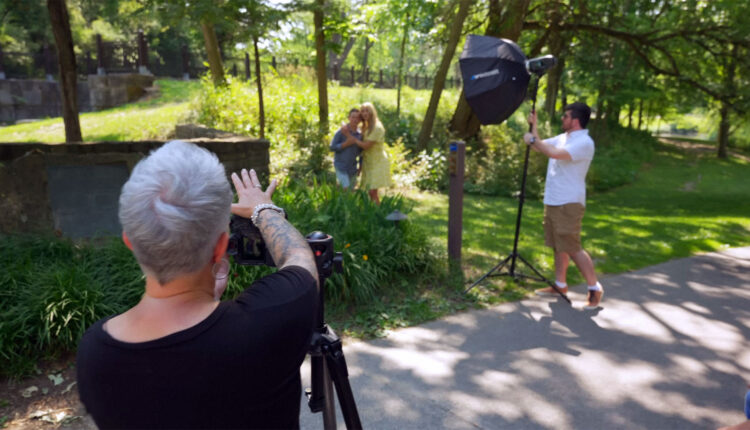 عکاسی خانوادگی در فضای باز