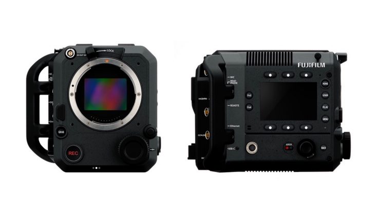 دوربین Fujifilm GFX ETERNA از پشت