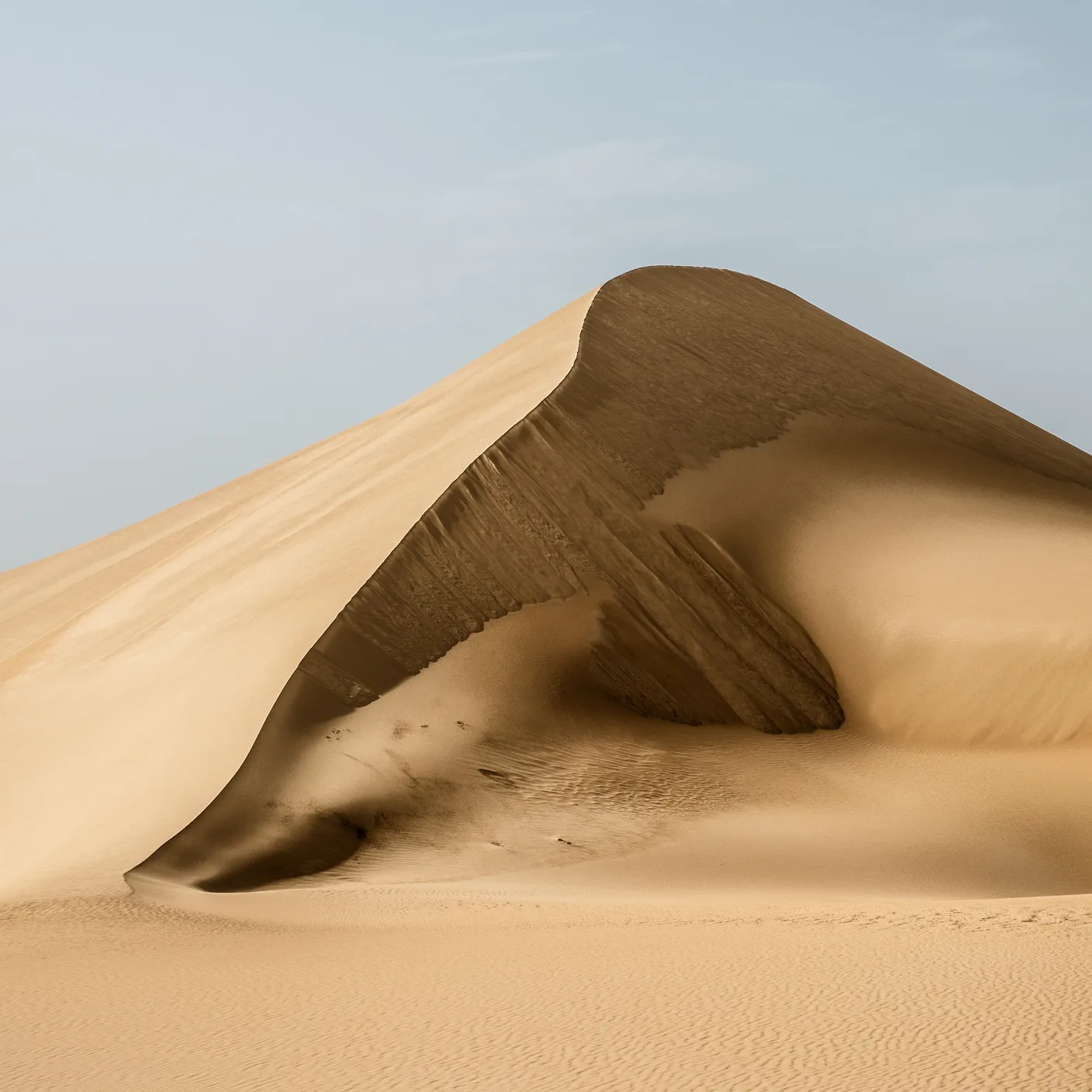 کوه ماسه ای در واحه سیوا، مصر (Siwa Oasis, Egypt)