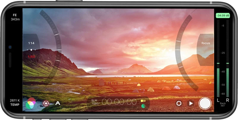 برنامه عکاسی با فیلتر برای آیفون FiLMiC Pro
