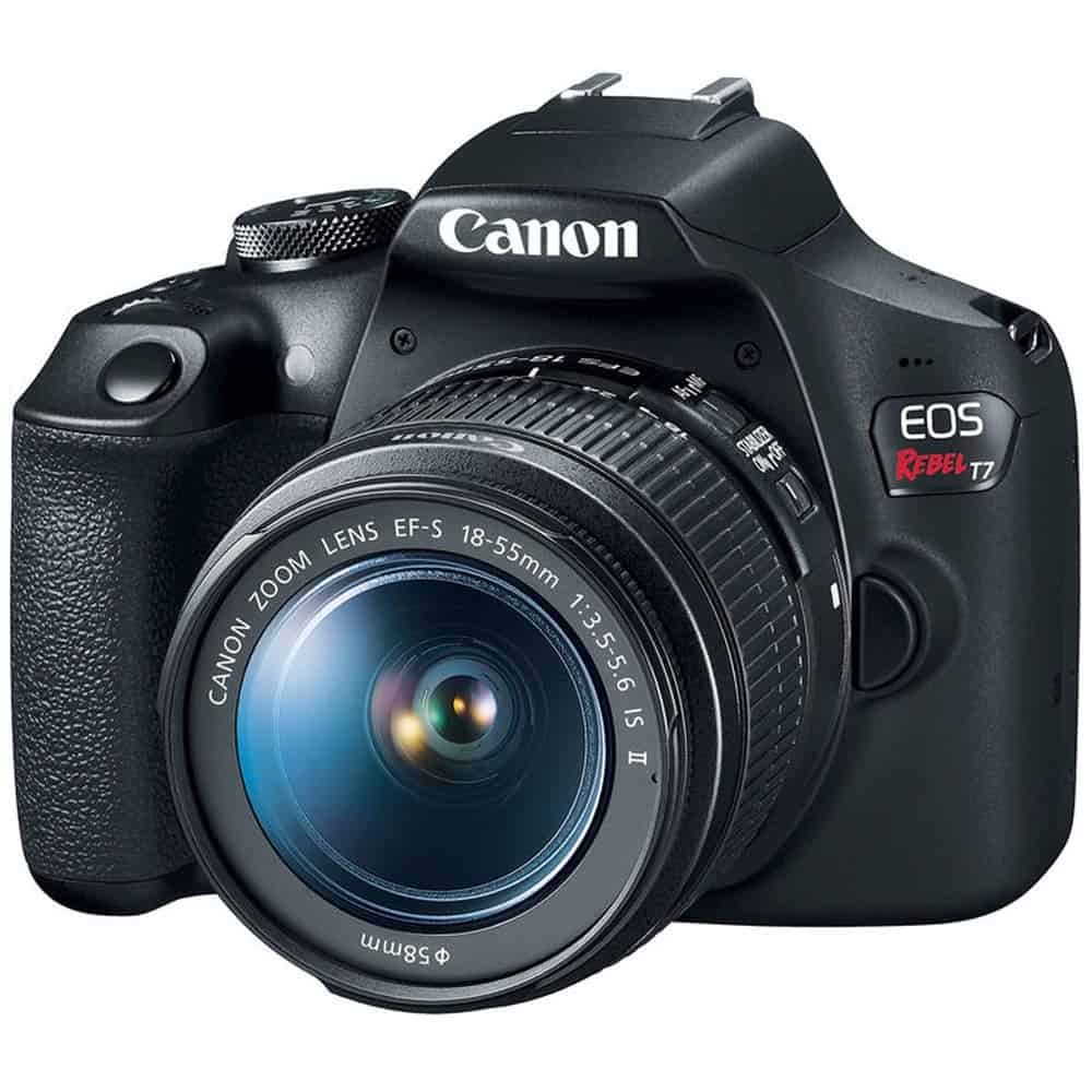 Canon Rebel T7 Compact Travel Camera