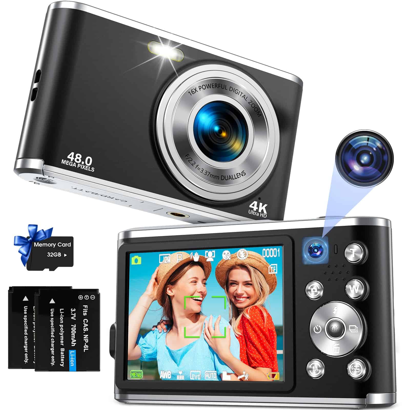 YOODEE Compact Travel Camera