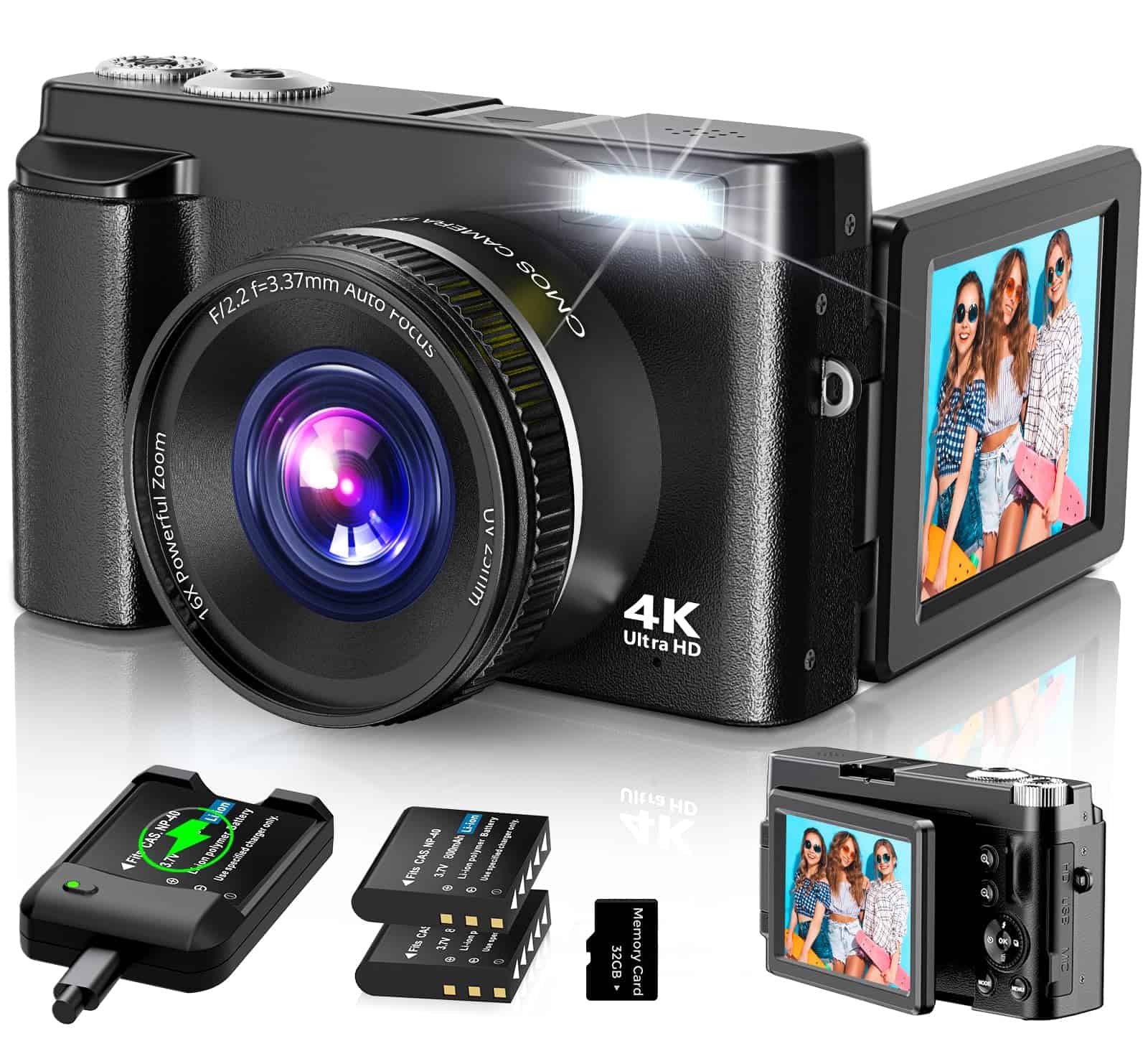 Duluvulu 4K Travel Camera