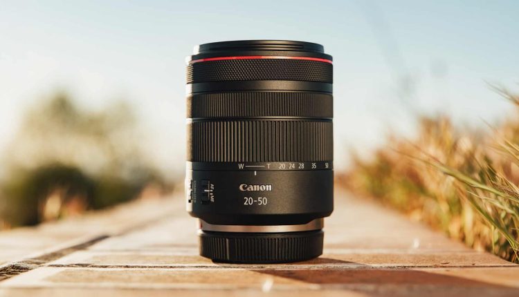 لنز Canon RF20-50mm F4 L IS USM PZ